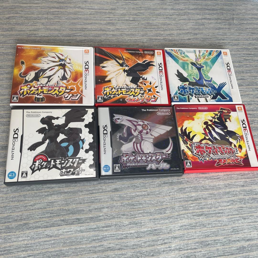 ポケットモンスター ソフト6本セット