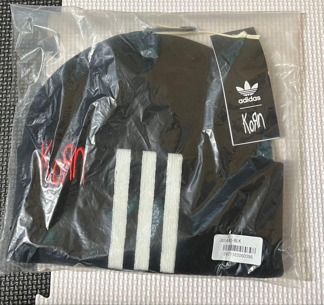 断捨離中 最終価格 新品未使用 adidas x Korn Beanie
