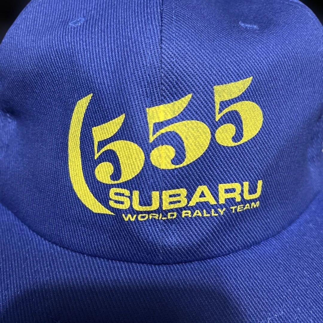 希少SUBARU 555 1994年ワールドラリーチーム キャップ
