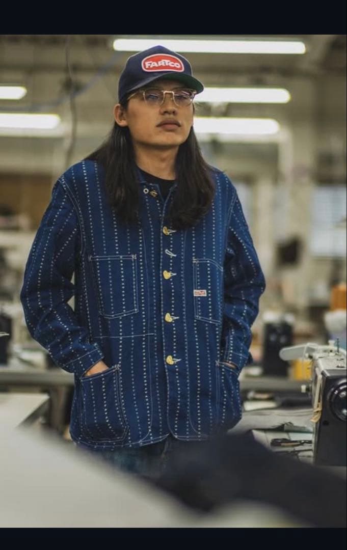 ジャケット・アウター Cathartt Chore Coat Paw Stripe TCB jeans
