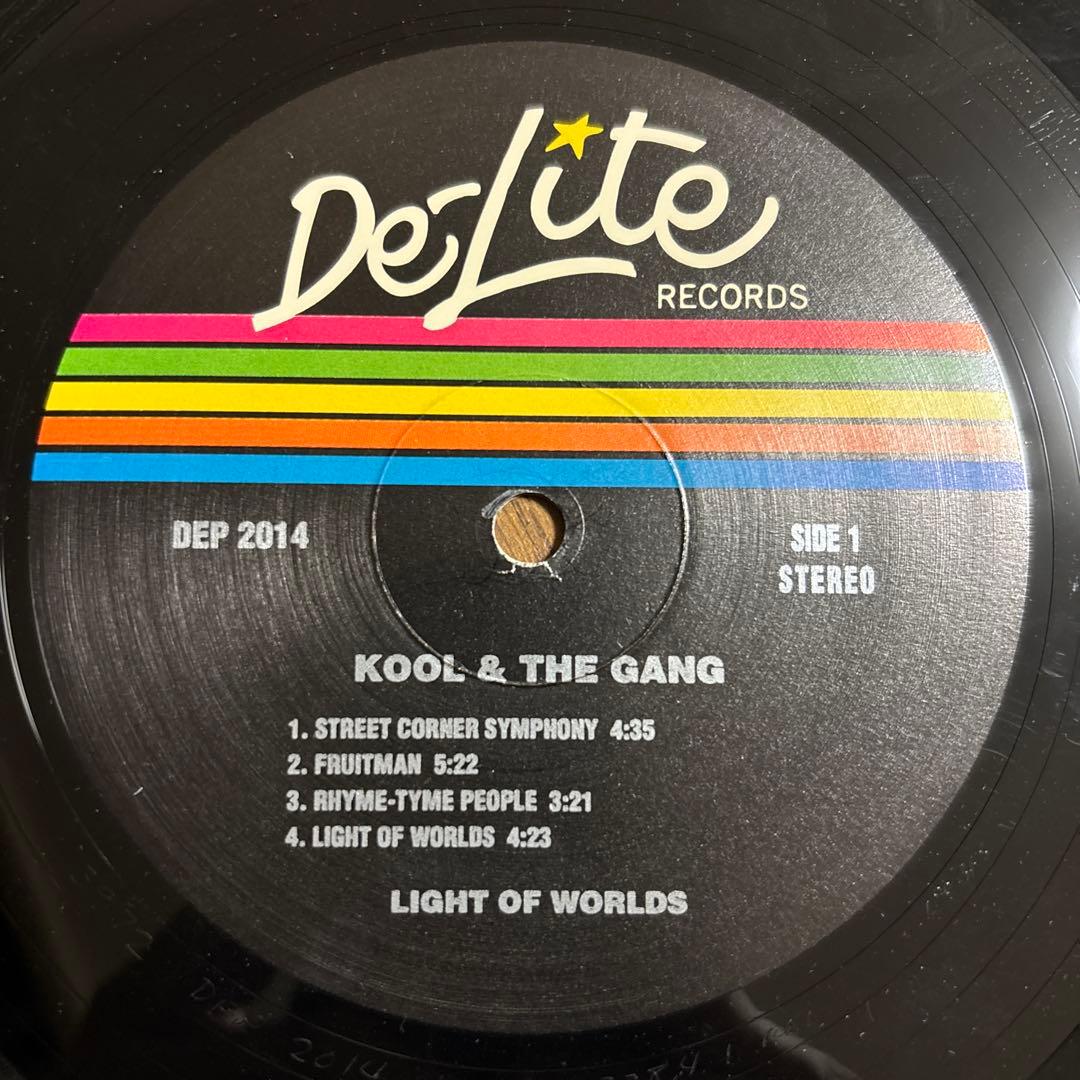 洋楽 KOOL & THE GANG / LIGHT OF WORLDS
