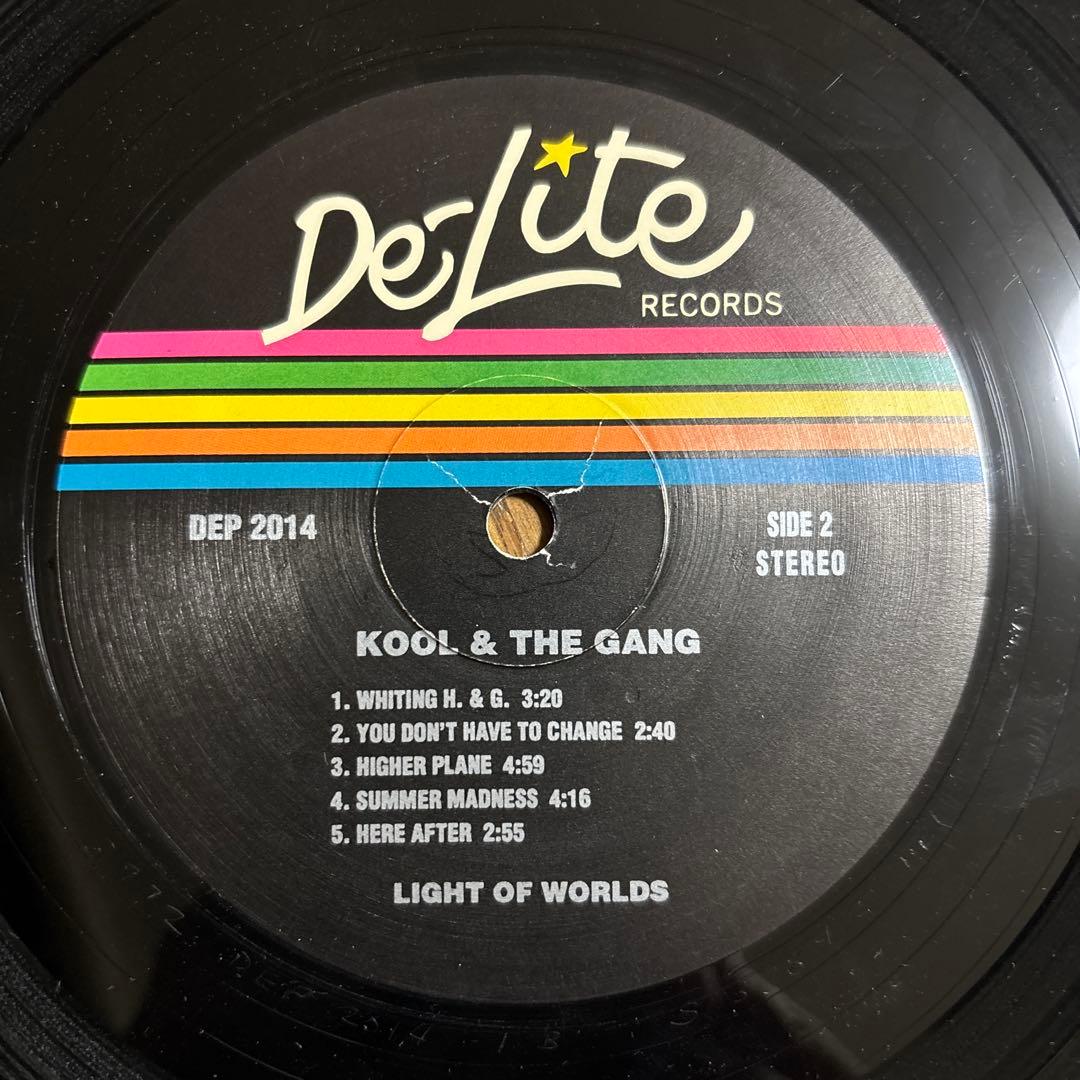 洋楽 KOOL & THE GANG / LIGHT OF WORLDS