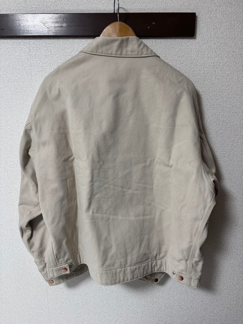 COMOLI コットンツイル ジップショートジャケット 25AW