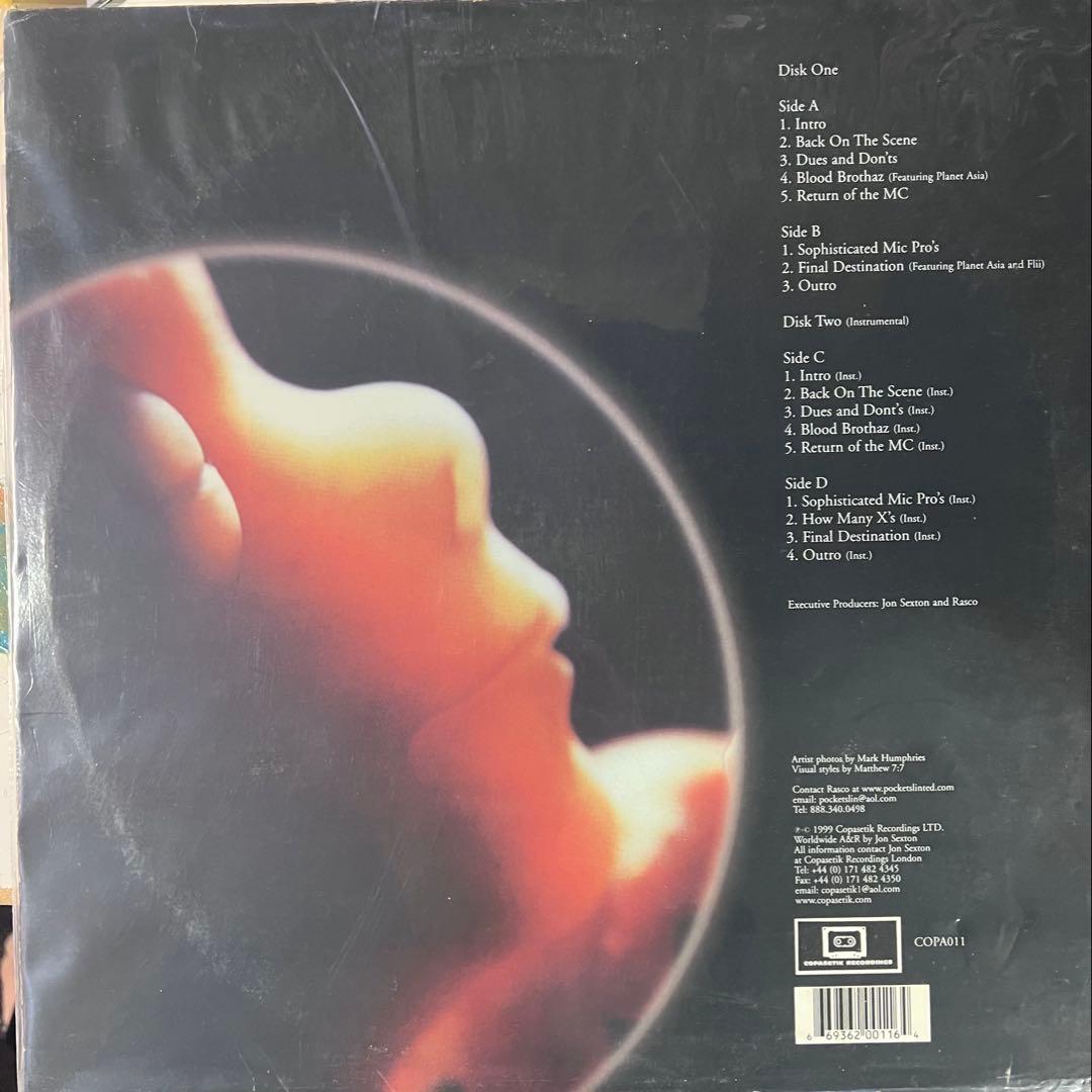Rasco The Birth 2LP hip hop アルバム