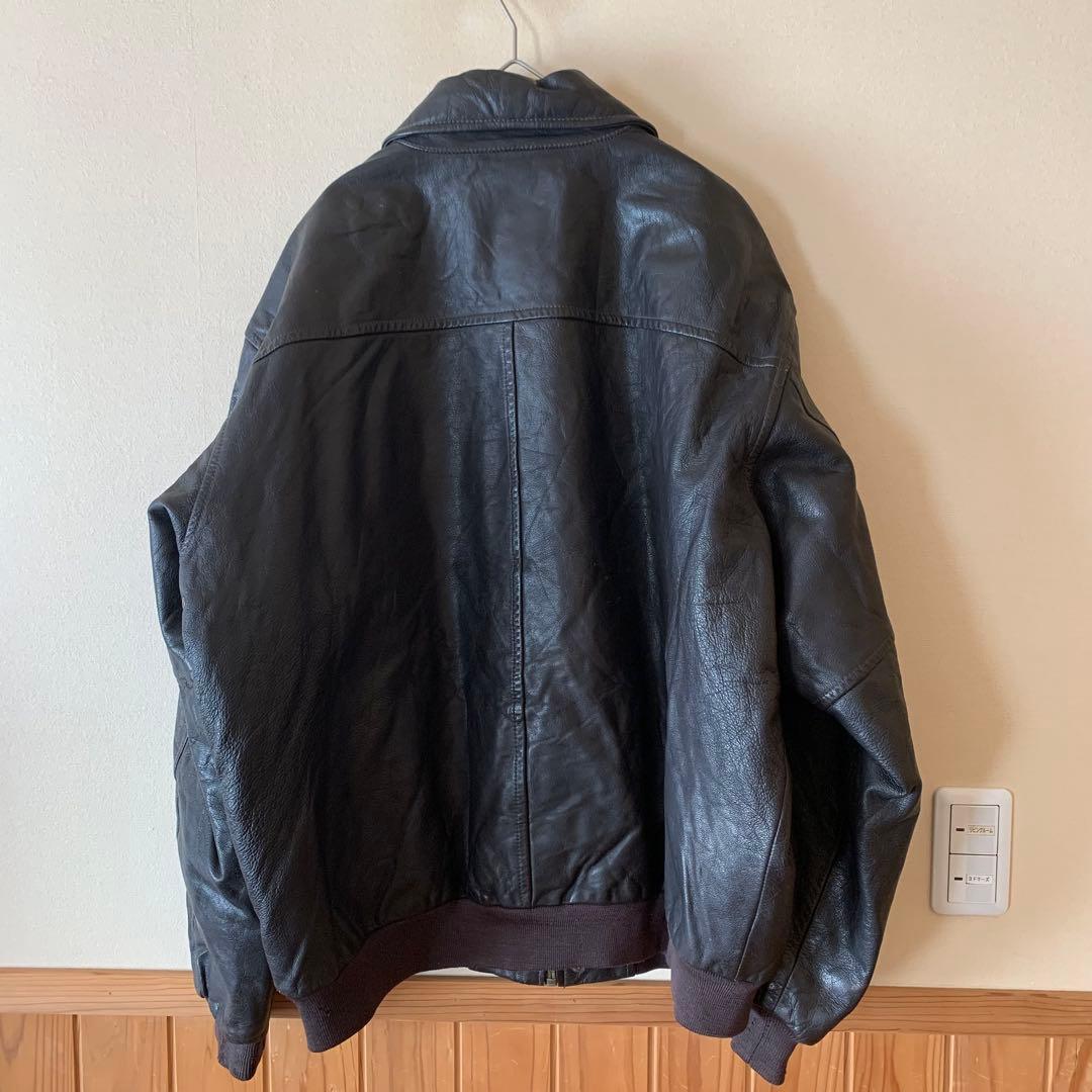 名作　L.L.Bean A-2 フライトジャケット XXL 羊革　シンサレート