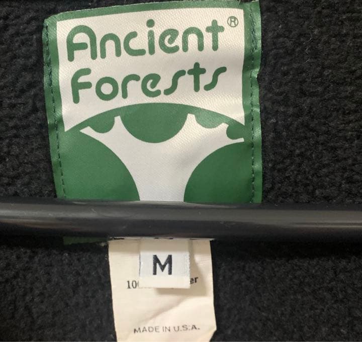 Ancient Forests ダッフルジャケット　メンズ　ブラック　M
