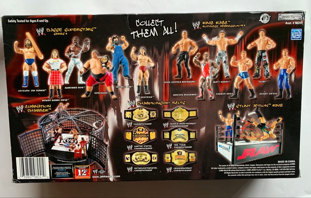 WWE ジャックス　WWEAST ボックスフィギュア