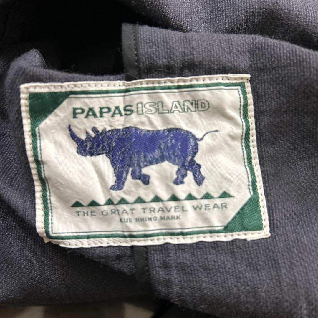 早い者勝ち☆Papas★新品❗️綿麻メンズモッズコート