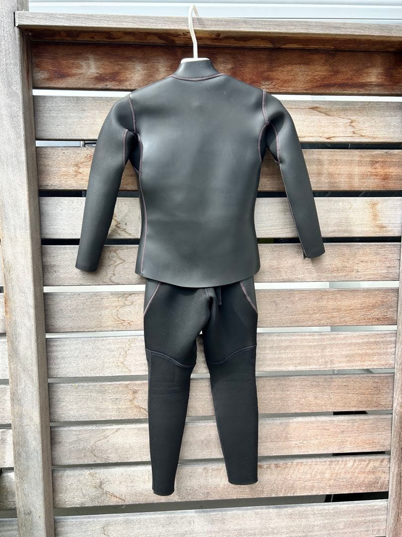 キッズ　ウェットスーツ　ロングション+タッパー