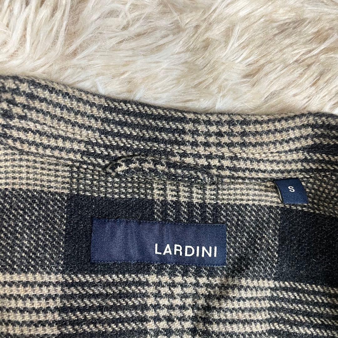 極美品　ラルディーニ　テーラードジャケット メンズ LARDINI チェック