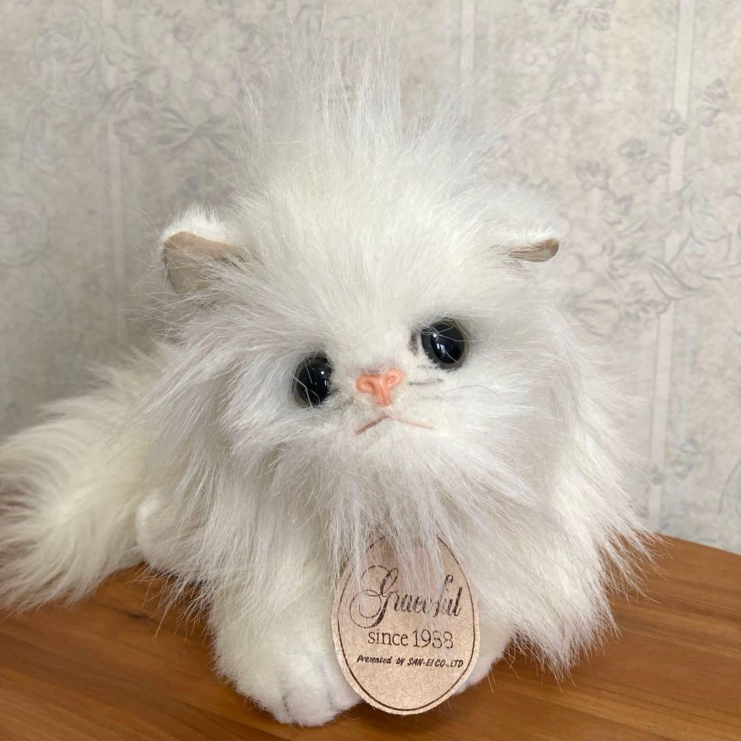 三英　グレイスフル　ペルシャ猫ぬいぐるみ　日本製