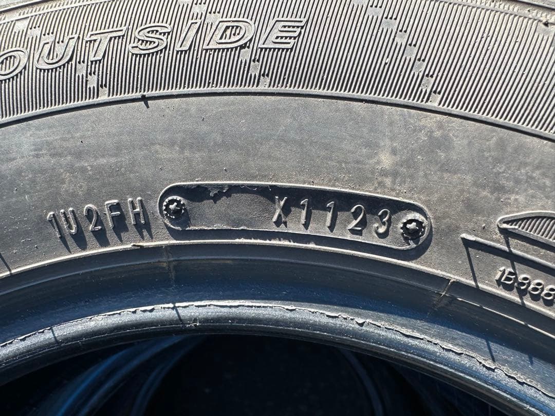 DUNLOP 175/70R13 82S 2023年製 タイヤ　4本セット