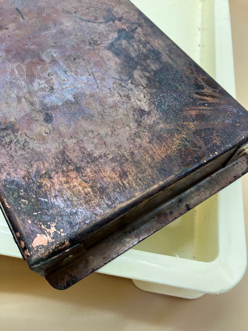 ち*。様 京都八木包丁店 銅製　卵焼き器　源金吉　 卵焼き器 大型　28X18c