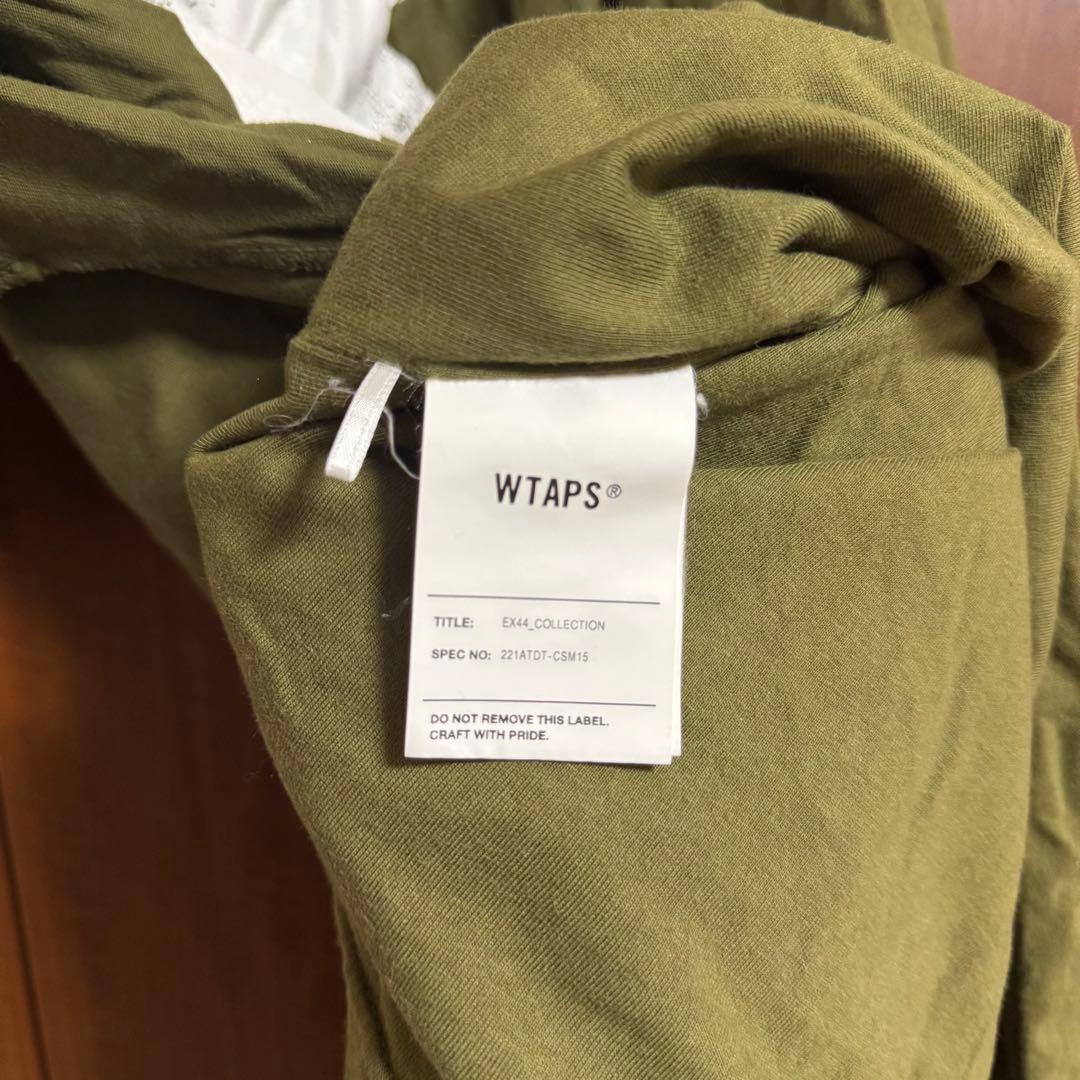 WTAPS 22SS CROSS 半袖Tシャツ　オリーブドラブ サイズ X04