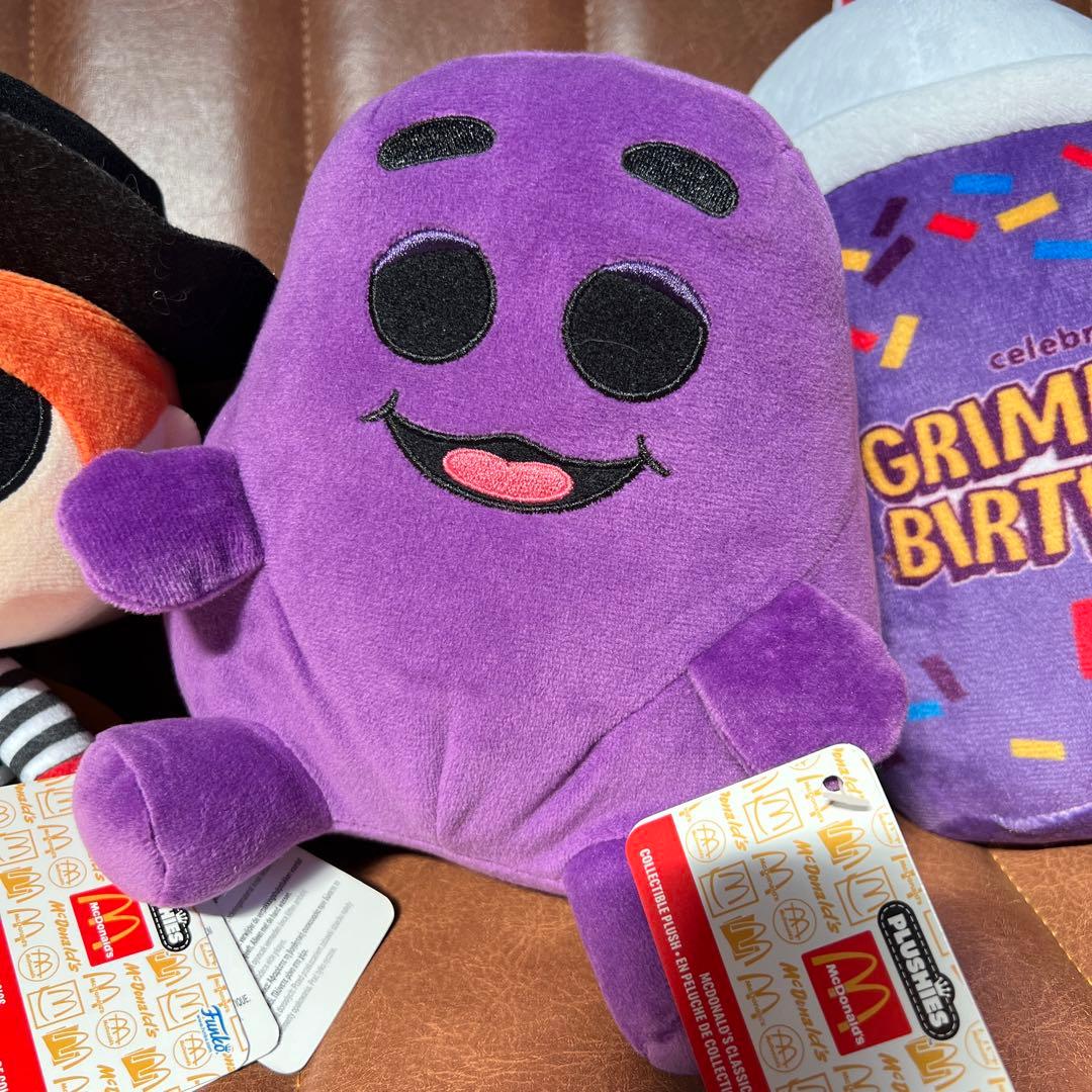 マクドナルドキャラクターぬいぐるみ4体セット