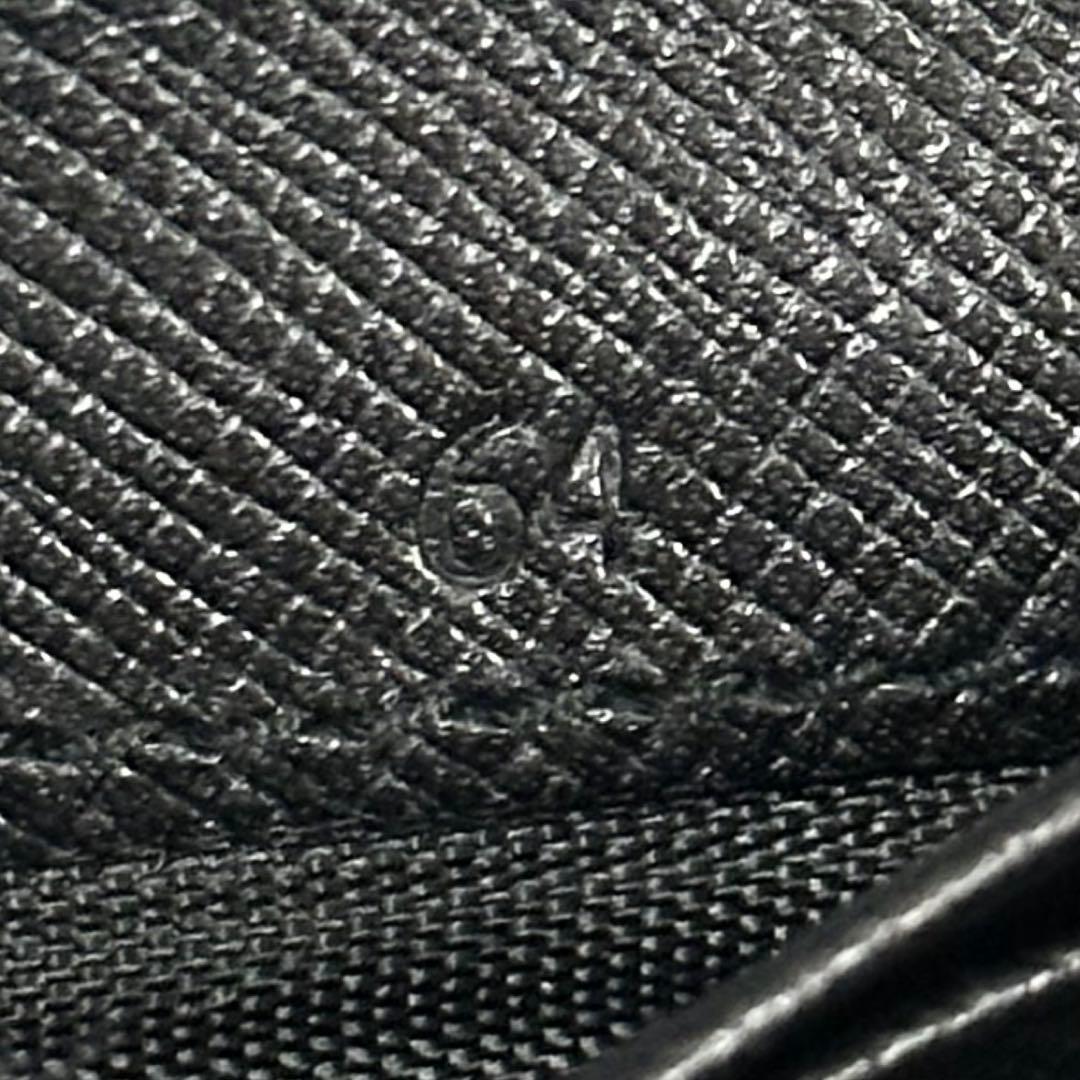 PRADA プラダ　折り財布　ラウンドジップ　三角ロゴ　サフィアーノレザー