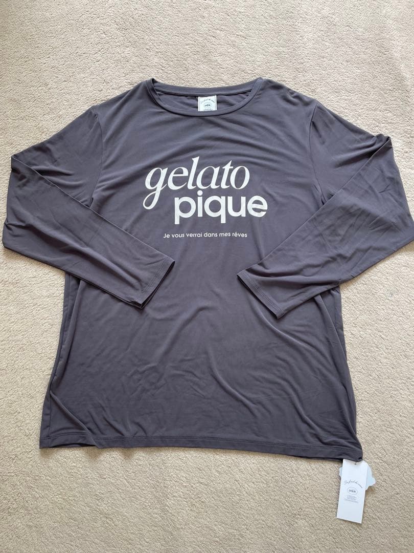 gelato pique ルームウェアセット グレー