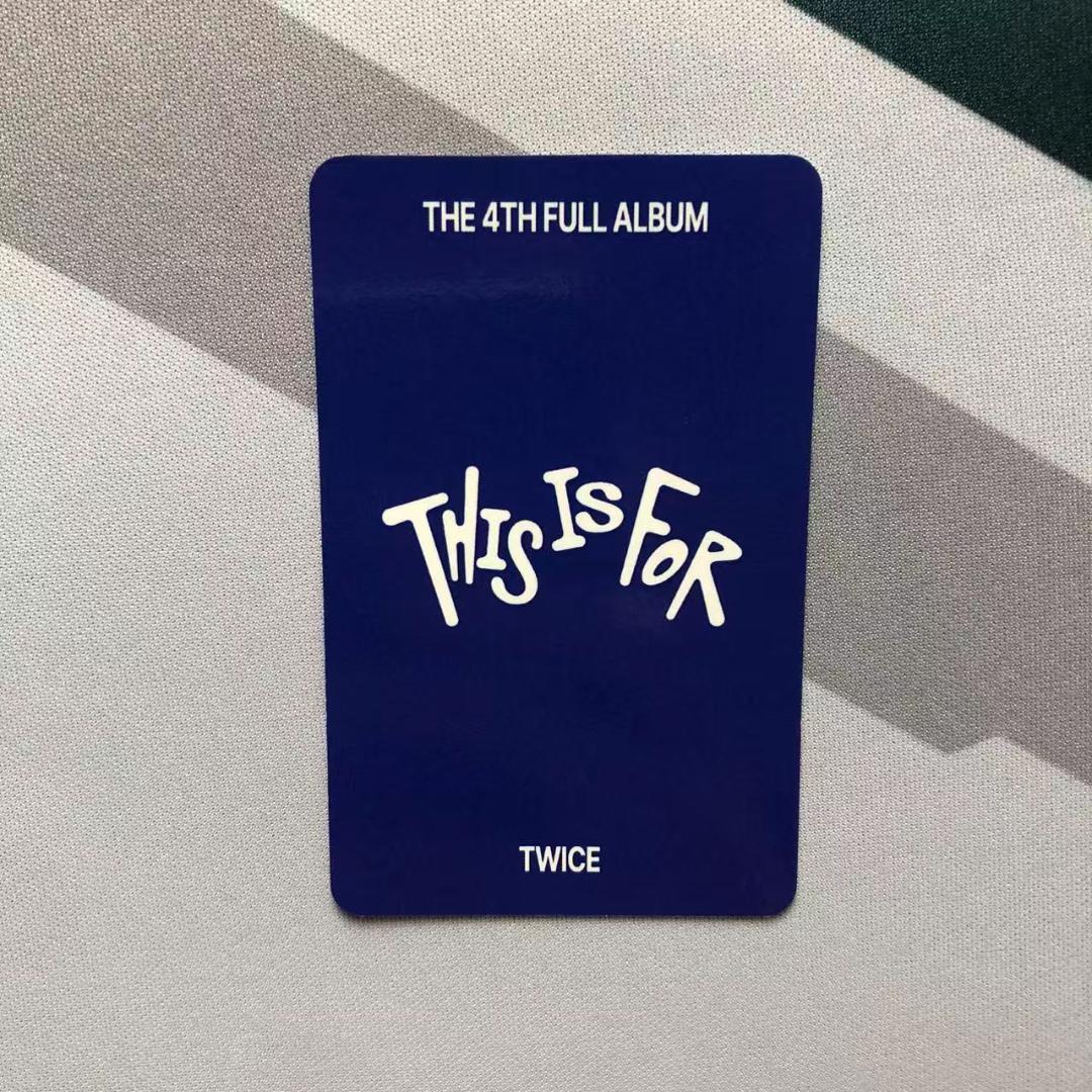 TWICE THIS IS FOR 韓国 事前収録 限定 サノク ダヒョントレカ