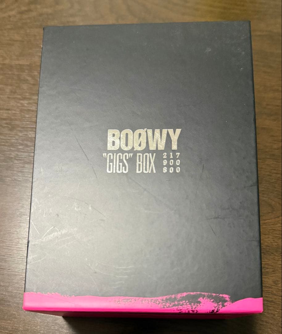 ミュージック BOOWY GIGS BOX