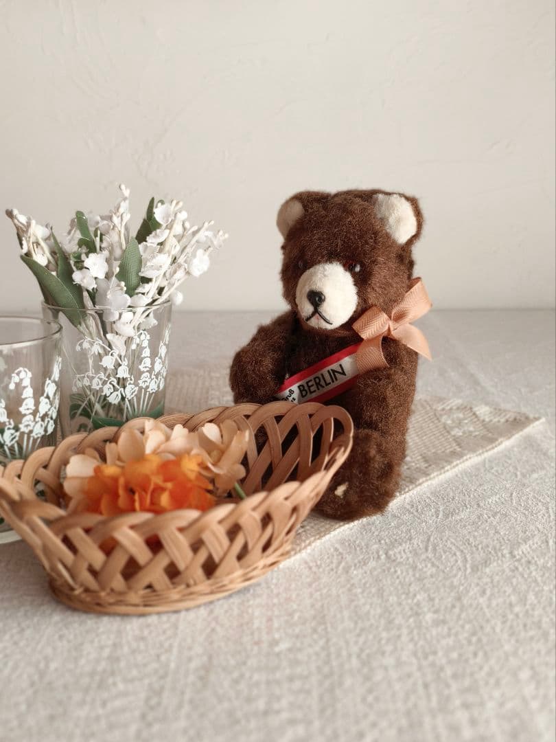 * vintage bear ❀ ブラウンの ベルリン・ベアさん