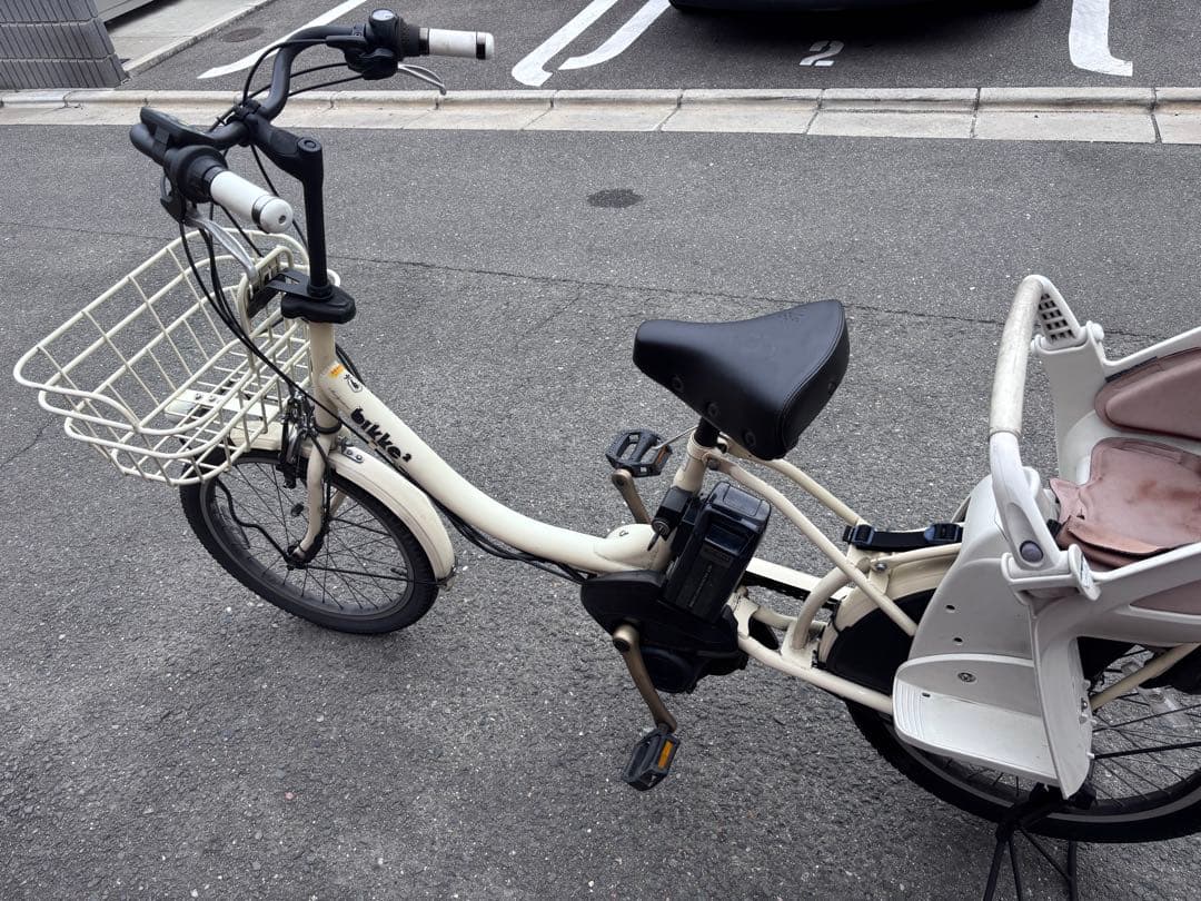 BRIDGESTONE bikke 電動アシスト自転車 チャイルドシート付き