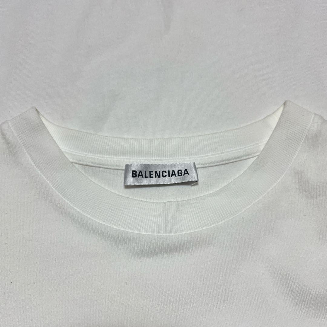 BALENCIAGA バレンシアガ　ブランドロゴ Tシャツ　BB 希少