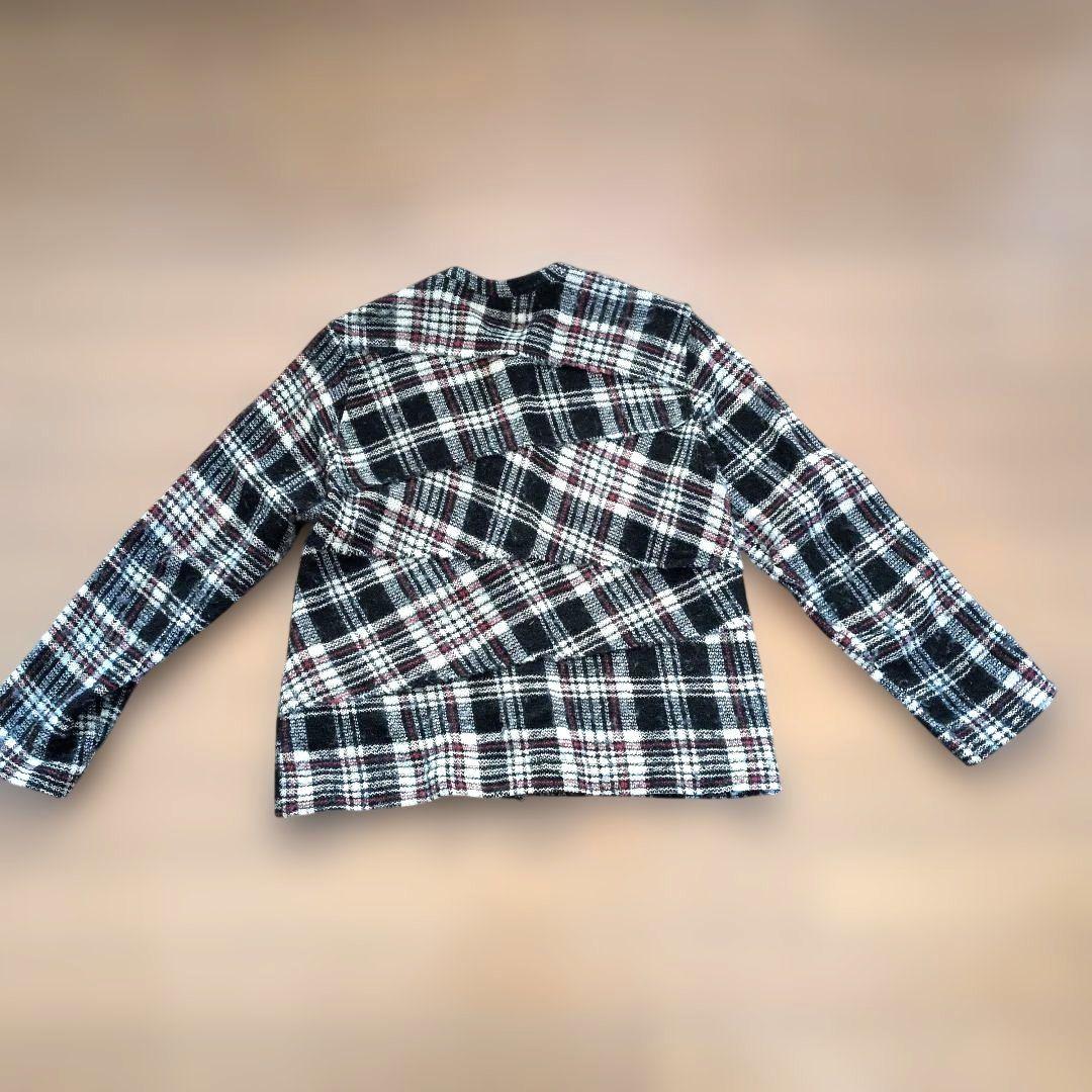 tricot COMME des GARÇONS チェック柄カーディガン