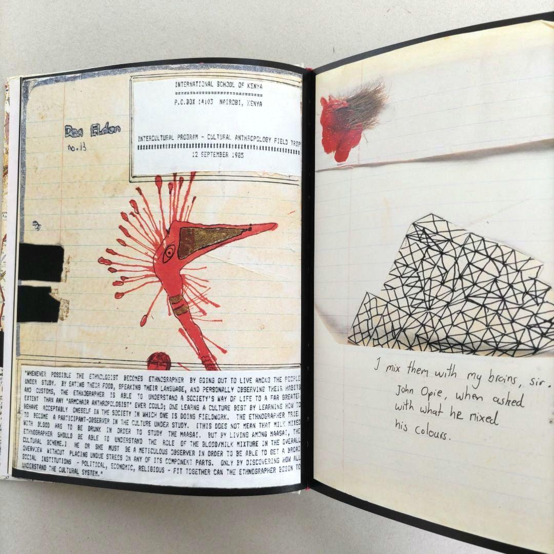 THE JOURNALS OF DAN ELDON/ダン・エルドン コラージュ