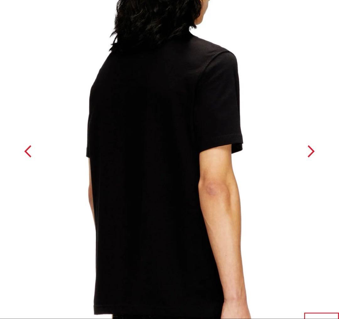 DIESEL T-Adjust-Od ブラック Tシャツ 正規品