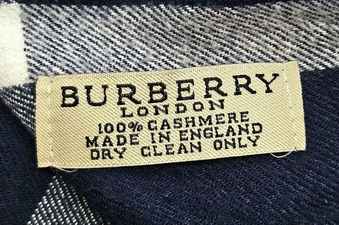 フォロー割　BURBERRY　バーバリー　大判　ストール　ひざ掛け　チェック