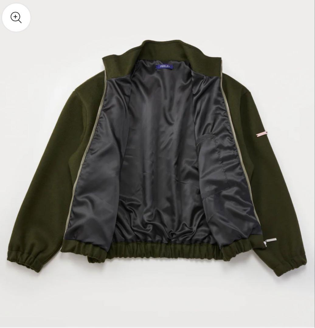 FEELS 上杉柊平　URBAN WOOL BLOUSON MOSS GREEN