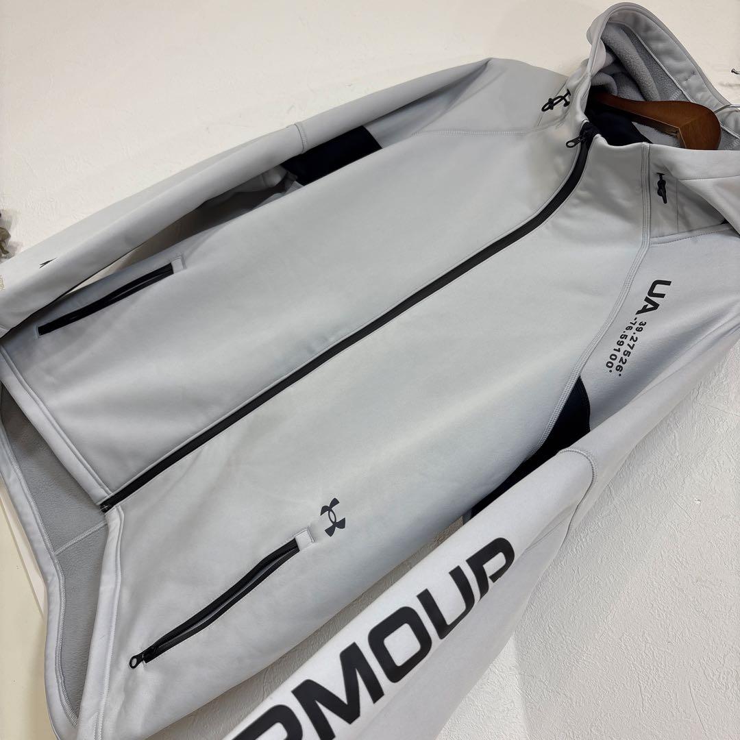 美品　大きいサイズ　underarmour 裏起毛　撥水　ジャケット