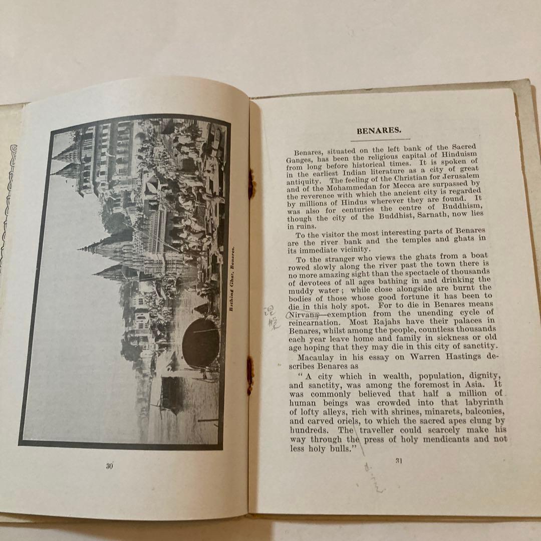地図・旅行ガイド Cook's and Wagon's lits INDIA 1931-32