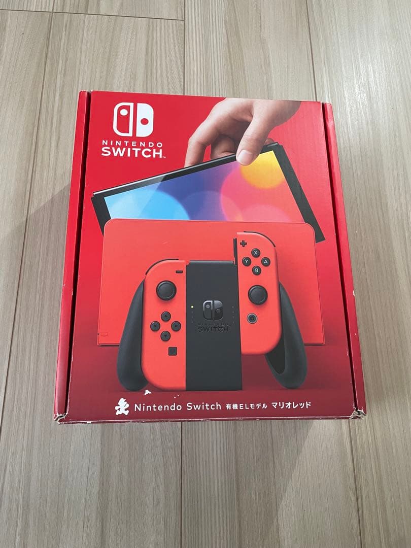 Nintendo Switch 赤 本体 大乱闘スマッシュ　こはくページ