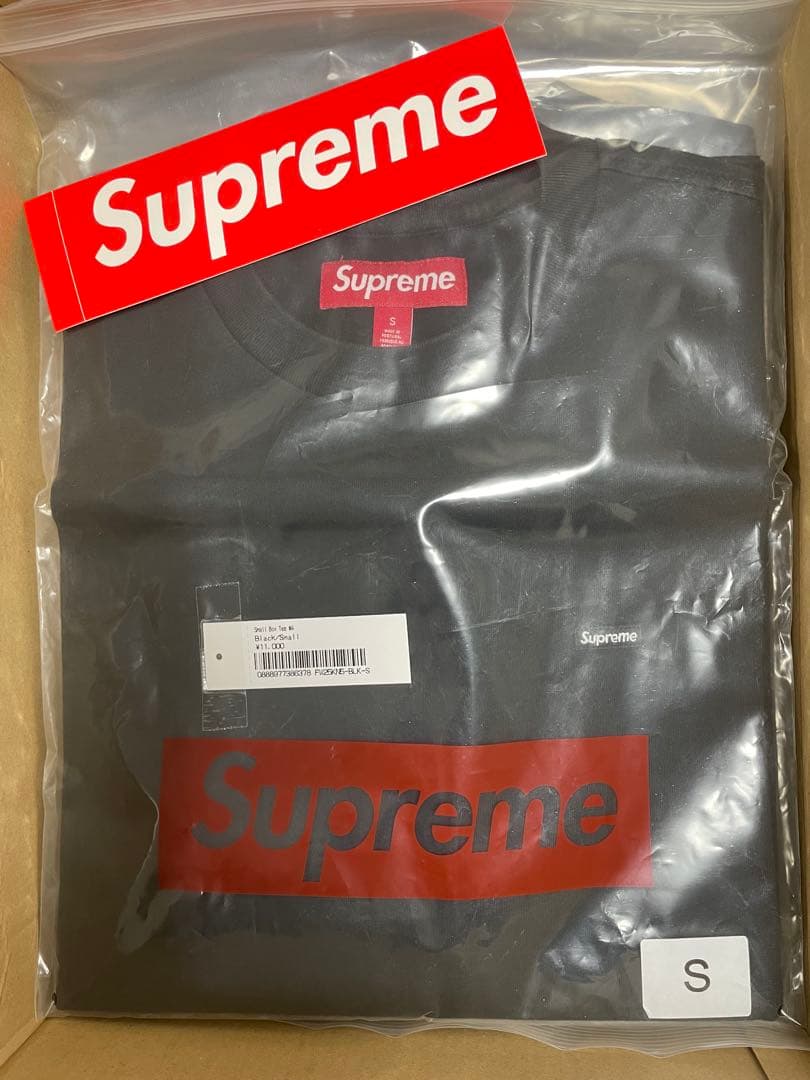 S. Supreme Small Box Tee Tシャツ　 Black