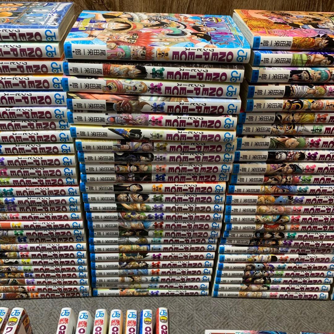 J070 ワンピース 漫画セット 1～107巻+他18巻 ONE PIECE