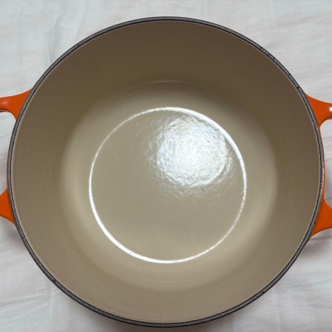 ル・クルーゼ ココット・ロンド 20cm オレンジ
