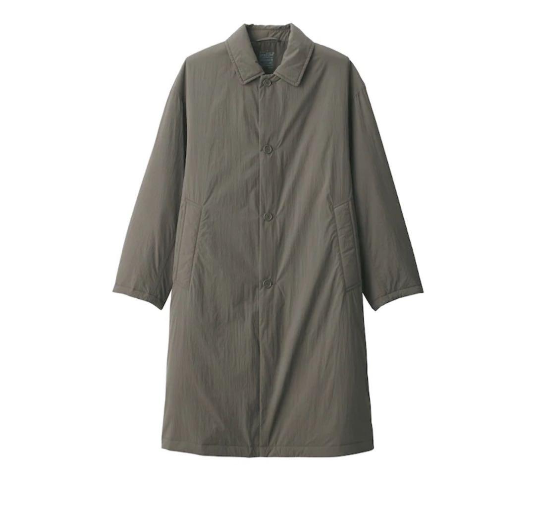 新品未使用　MUJI メンズ　ステンカラーコート M