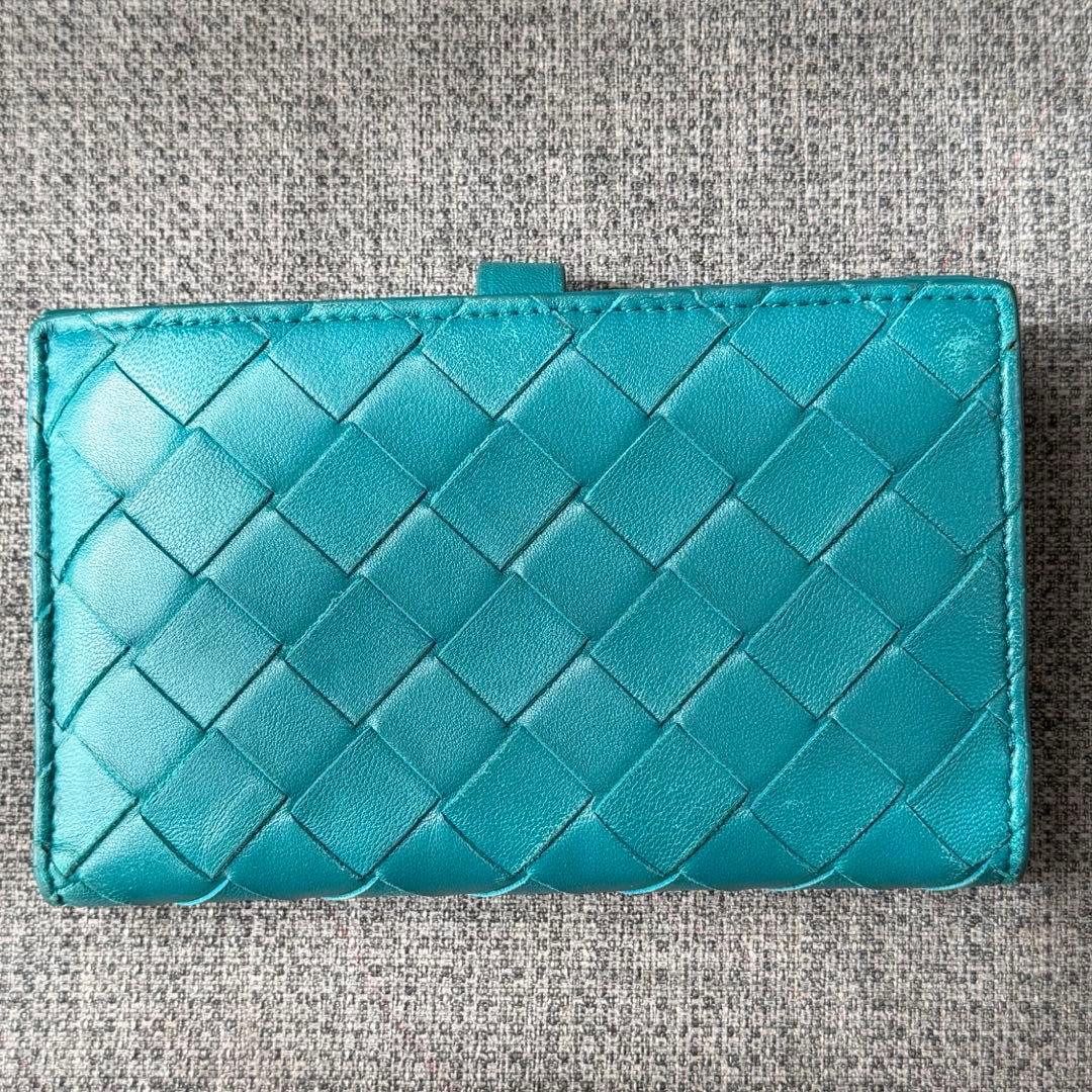 BOTTEGA VENETA ボッテガヴェネタ 折り財布 マキシイントレチャート