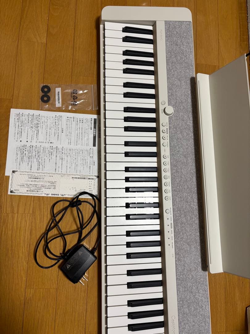 h*a様 Casiotone CT-S1 WE (ホワイト) 61鍵盤キーボード