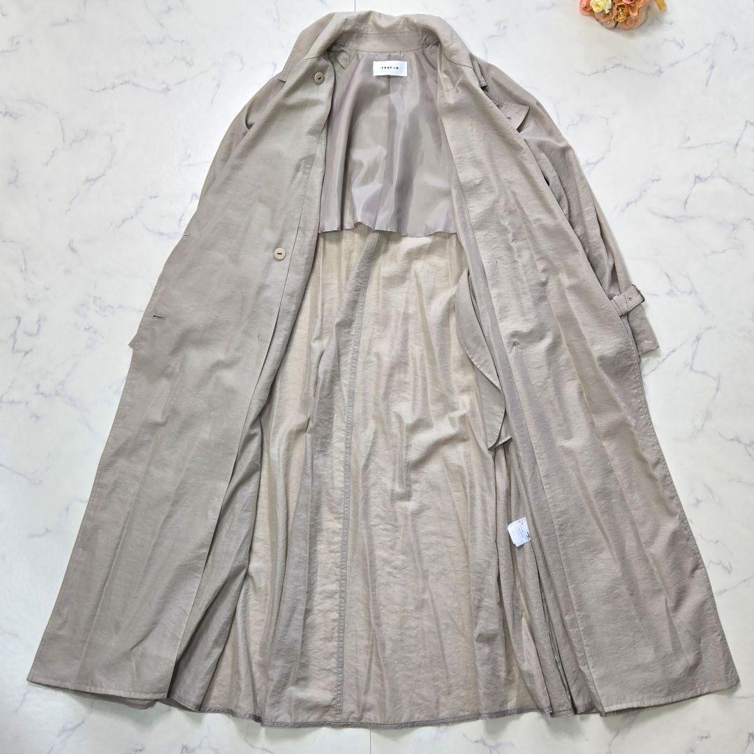 【未使用タグ付き】FRAY I.D トレンチコート フレア 24SS Sサイズ
