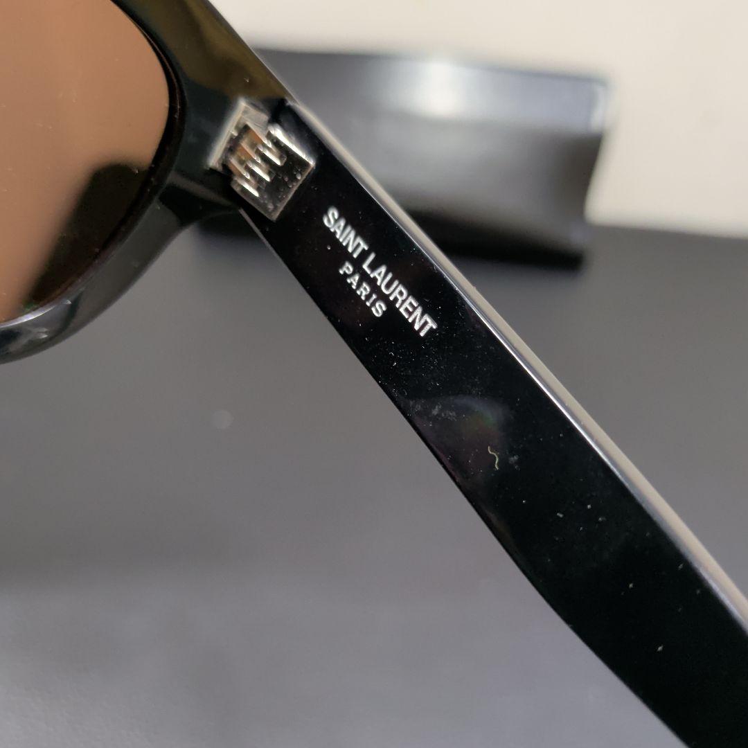 SAINT LAURENT BOLD 2 ブラック サングラス