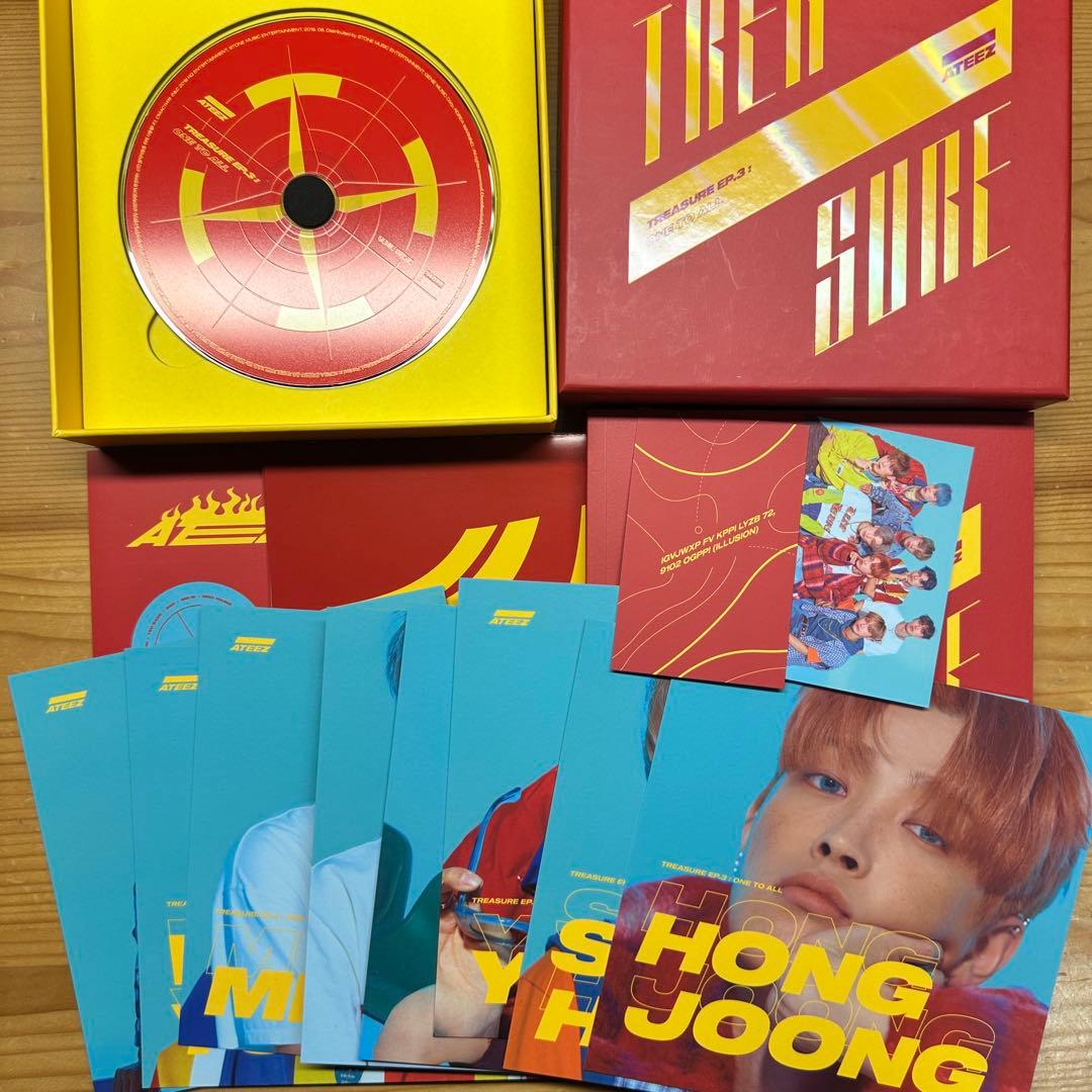 ATEEZ TREASURE アルバム まとめ売り
