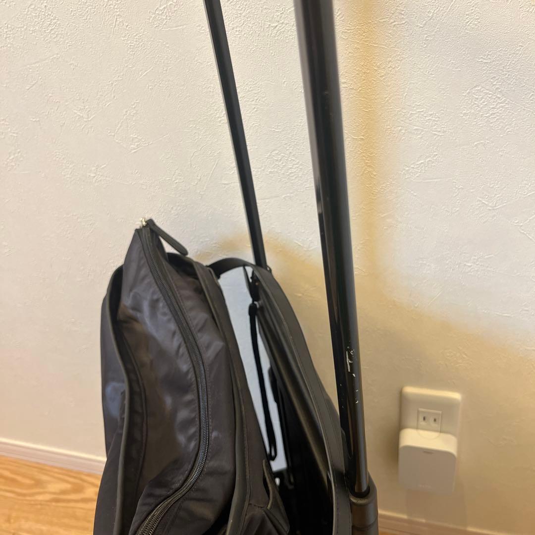 SWANY スワニー　キャリーバッグ　座面付きD-202 ミルダ　ブラック 美品