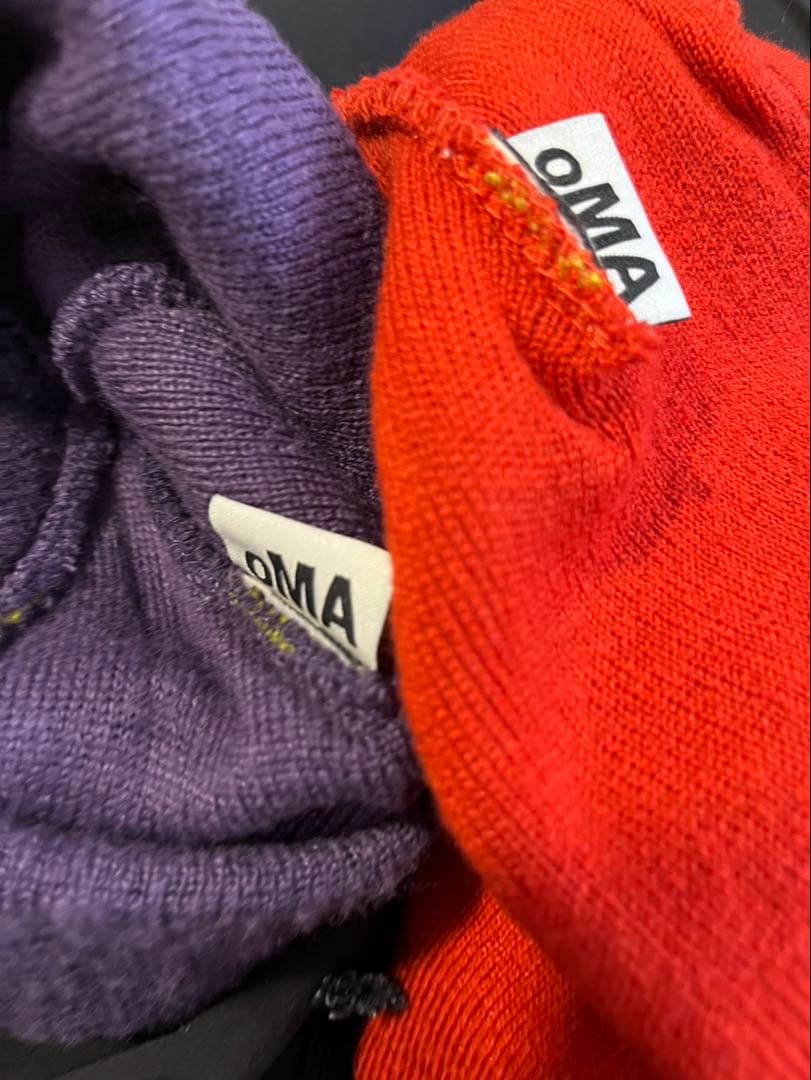 oMA ビーニー　 JUMBO LOGO SKULLY (CREAM)