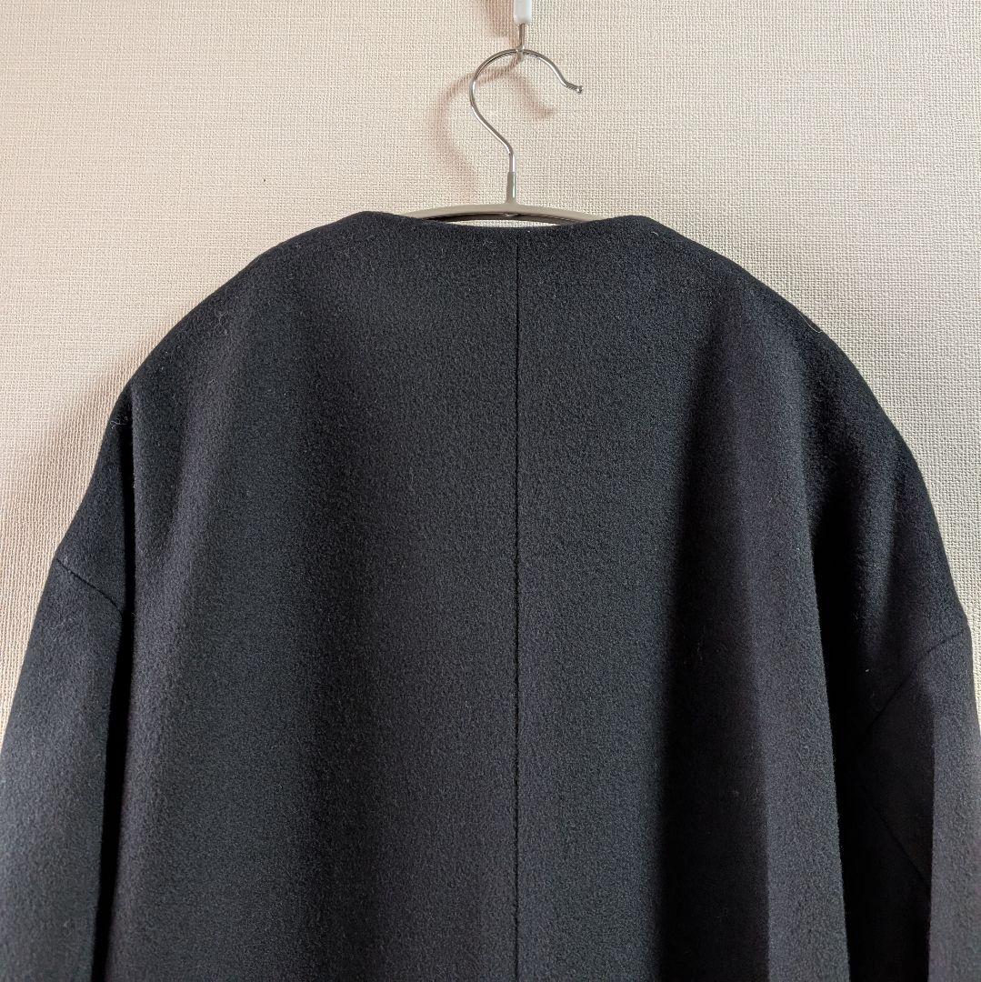 ノーカラーコート◇HARDY NOIR◇フロントビット スピックアンドスパン