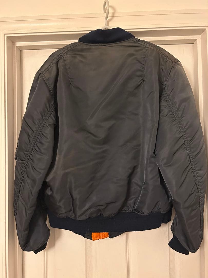 ALPHA INDUSTRIES Vintage MA-1 アルファ ネイビー
