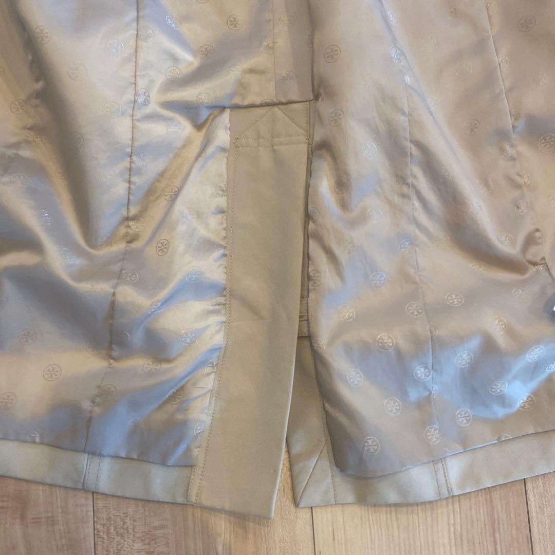Tory Burch　トレンチコート ベージュ ベルト付き ７号　サイズ2