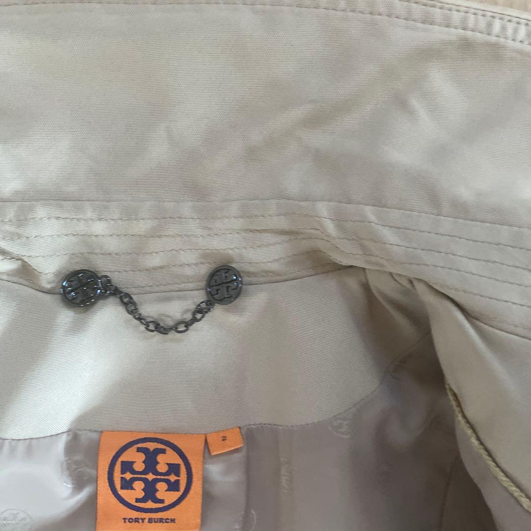 Tory Burch　トレンチコート ベージュ ベルト付き ７号　サイズ2
