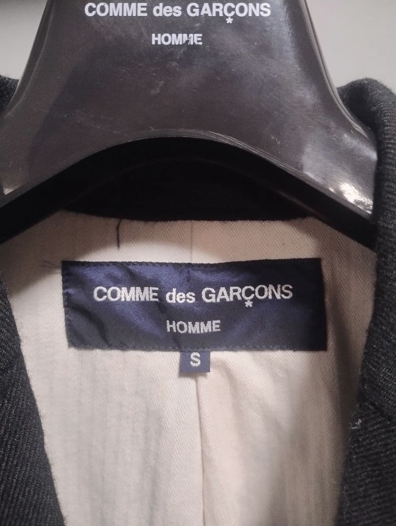 24AW COMME des GARÇONS Homme 縮絨ウール ジャケット